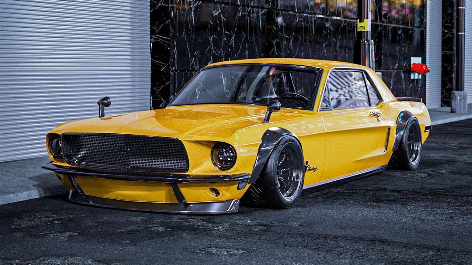 Ford mustang datstang looks